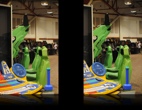 This is not a panorama, no interactive controls exist